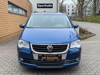 Gebraucht VW Touran Conceptline 140 PS (102 kW) 2009 Blau Van / Kleinbus