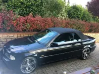 Gebraucht BMW 320 Cabriolet Performance 170 PS (125 kW) 2001 Schwarz Cabrio