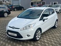 Gebraucht Ford Fiesta Titanium 82 PS (60 kW) 2009 Weiß Kleinwagen