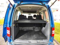 Usata VW Caddy 102 CV (75 kW) 2013 Blu Monovolume