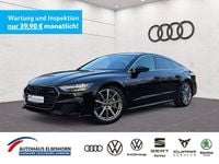 Gebraucht Audi A7 S-Line 299 PS (219 kW) 2022 Mythosschwarz metallic Limousine