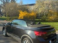 Gebraucht VW T-Roc Cabriolet Style 110 PS (80 kW) 2021 Schwarz Cabrio