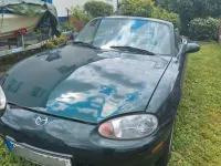 Gebraucht Mazda MX5 110 PS (80 kW) 1998 Grün Cabrio