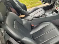 Gebraucht Mercedes SLK320 218 PS (160 kW) 2001 Schwarz Cabrio