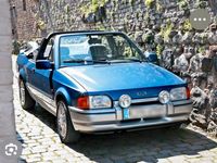 Gebraucht Ford Escort Cabriolet 105 PS (77 kW) 1989 Blau Cabrio
