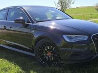 Brugt Audi A3 S-Line 179 HK (131 kW) 2014 Sort Sedan