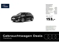 Używany Audi A3 Advanced 150 KM (110 kW) 2024 Czarny Sedan/Limuzyna