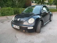 Gebraucht VW New Beetle 115 PS (84 kW) 2003 Schwarz Kleinwagen
