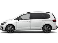 Gebraucht VW Touran R-line 150 PS (110 kW) 2022 Weiß (pure white) Van / Kleinbus