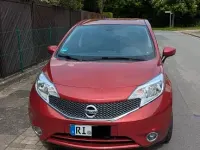 Gebraucht Nissan Note Acenta 98 PS (72 kW) 2014 Rot Kleinwagen