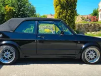 Gebraucht VW Golf Cabriolet 98 PS (72 kW) 1992 Schwarz Cabrio