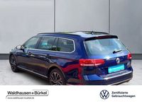 Gebraucht VW Passat Comfortline 190 PS (139 kW) 2018 Atlantik blue (blau) Kombi