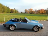 Gebraucht Porsche 930 207 PS (152 kW) 1985 Blau Cabrio