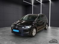Gebraucht VW Touran Highline 150 PS (110 kW) 2020 Deep black perleffekt (schwarz) Van / Kleinbus