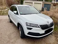 Gebraucht Skoda Karoq Style 150 PS (110 kW) 2018 Weiß SUV