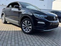 Gebraucht VW T-Roc Cabriolet 110 PS (80 kW) 2021 Schwarz Cabrio