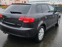 Gebraucht Audi A3 Sportback 105 PS (77 kW) 2007 Schwarz Kleinwagen
