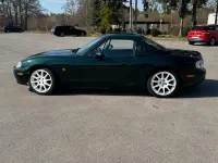 Gebraucht Mazda MX5 110 PS (80 kW) 2002 Grün Cabrio