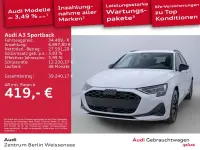 Gebraucht Audi A3 Advanced 150 PS (110 kW) 2025 Gletscherweiß metallic Limousine