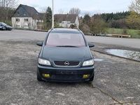 Gebraucht Opel Zafira 125 PS (91 kW) 2001 Schwarz Van / Kleinbus