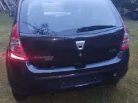Używany Dacia Sandero 75 KM (55 kW) 2009 Czarny Hatchback