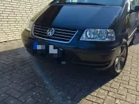 Gebraucht VW Sharan Trendline 116 PS (85 kW) 2007 Schwarz Van / Kleinbus