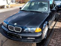 Gebraucht BMW 316 105 PS (77 kW) 1999 Schwarz Limousine
