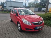 Gebraucht Opel Corsa 80 PS (58 kW) 2009 Rot Kleinwagen