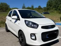 Gebraucht Kia Picanto DREAM-TEAM Edition 67 PS (49 kW) 2015 Weiß Kleinwagen