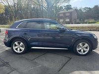 Gebraucht Audi Q5 Basis 252 PS (185 kW) 2018 Navarrablau metallic SUV