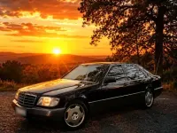Gebraucht Mercedes 400 SE 286 PS (210 kW) 1992 Blau Limousine