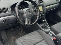 Gebraucht VW Golf VI 122 PS (89 kW) 2009 Weiß Kleinwagen