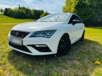 Używany Seat Leon ST CUPRA 300 KM (220 kW) 2017 Biały Kombi