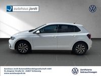 Gebraucht VW Polo Life 80 PS (58 kW) 2024 Weiß Kleinwagen
