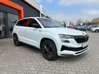 Gebraucht Skoda Karoq SportLine 150 PS (110 kW) 2024 Weiss SUV