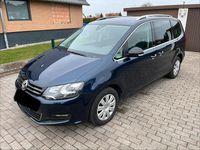 Gebraucht VW Sharan Style 170 PS (125 kW) 2012 Blau Van / Kleinbus