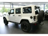 Gebraucht Jeep Wrangler Unlimited Sahara 200 PS (147 kW) 2014 Weiß SUV
