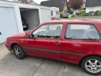 Używany VW Golf 75 KM (55 kW) 1995 Czerwony Coupe