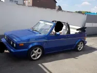 Gebraucht VW Golf Cabriolet 95 PS (69 kW) 1986 Blau Cabrio