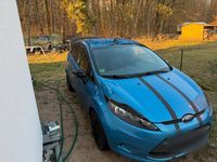 Gebraucht Ford Fiesta 75 PS (55 kW) 2009 Blau Kleinwagen