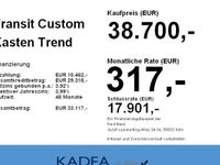 Neu Ford Transit Custom Trend 150 PS (110 kW) 2025 Frost weiß Van