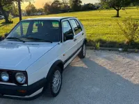 Brugt VW Golf II 90 HK (66 kW) 1989 Hvid Hatchback
