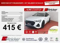 Gebraucht Audi e-tron S-Line 300 kW (408 PS) 2022 Gletscherweiß metallic SUV