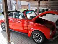 Używany VW Käfer 125 KM (91 kW) 1979 Czerwony Kabriolet