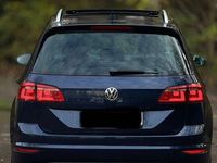 Gebraucht VW Golf Sportsvan LOUNGE 110 PS (80 kW) 2015 Blau Van / Kleinbus