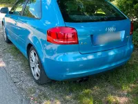 Gebraucht Audi A3 125 PS (91 kW) 2008 Blau Kleinwagen