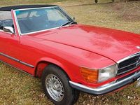 Gebraucht Mercedes SL350 200 PS (147 kW) 1972 Rot Cabrio