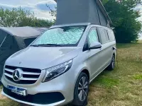 Gebraucht Mercedes V300 Marco Polo 239 PS (175 kW) 2019 Silber Van / Kleinbus