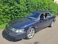 Gebraucht Saab 9-3 150 PS (110 kW) 2003 Blau Cabrio
