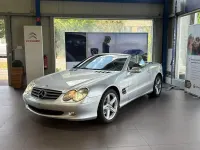 Gebraucht Mercedes SL500 306 PS (225 kW) 2002 Silber Cabrio